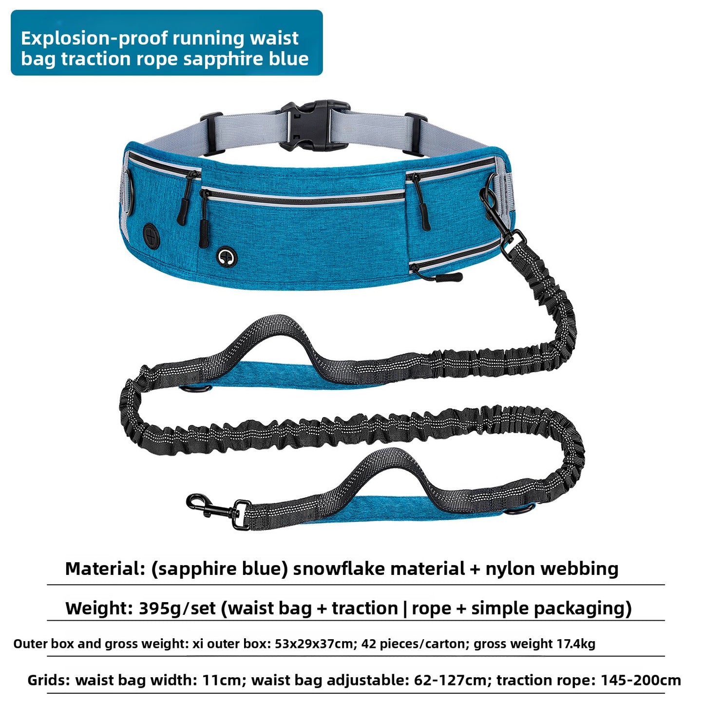 Hands-Free Running Dog Leash