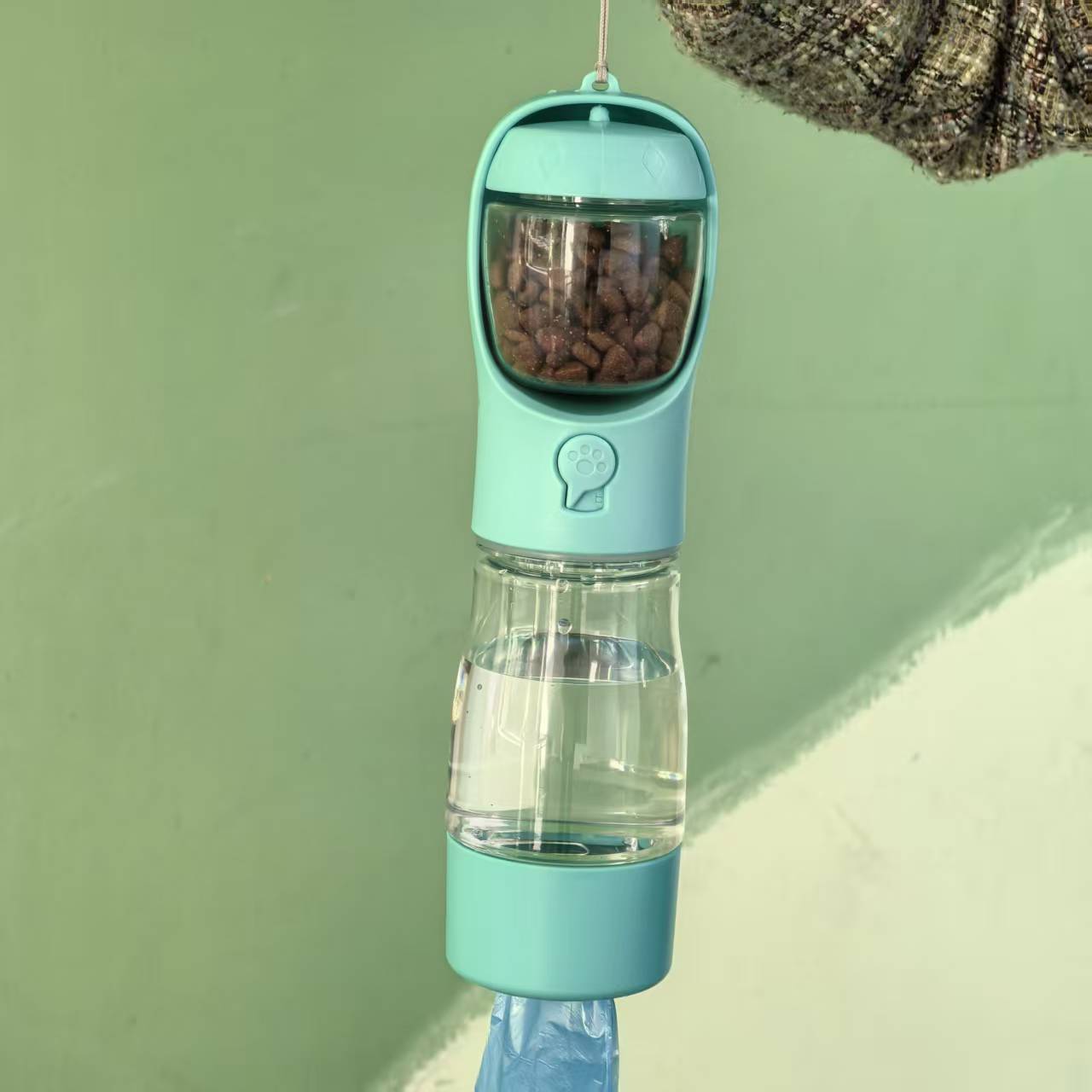 Portable 3-in-1 Pet Travel Cup Dog Water and Food Feeder