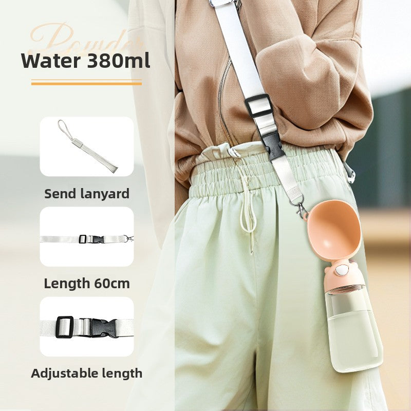 Portable Dog Water Bottle Outdoor Pet Travel Cup