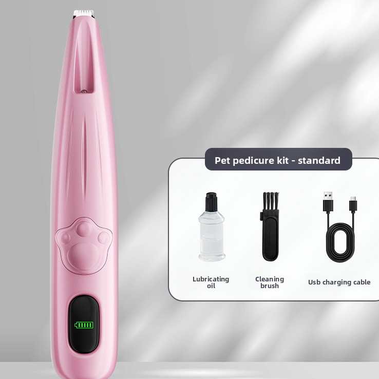 Rechargeable Dog Paw Hair Trimmer