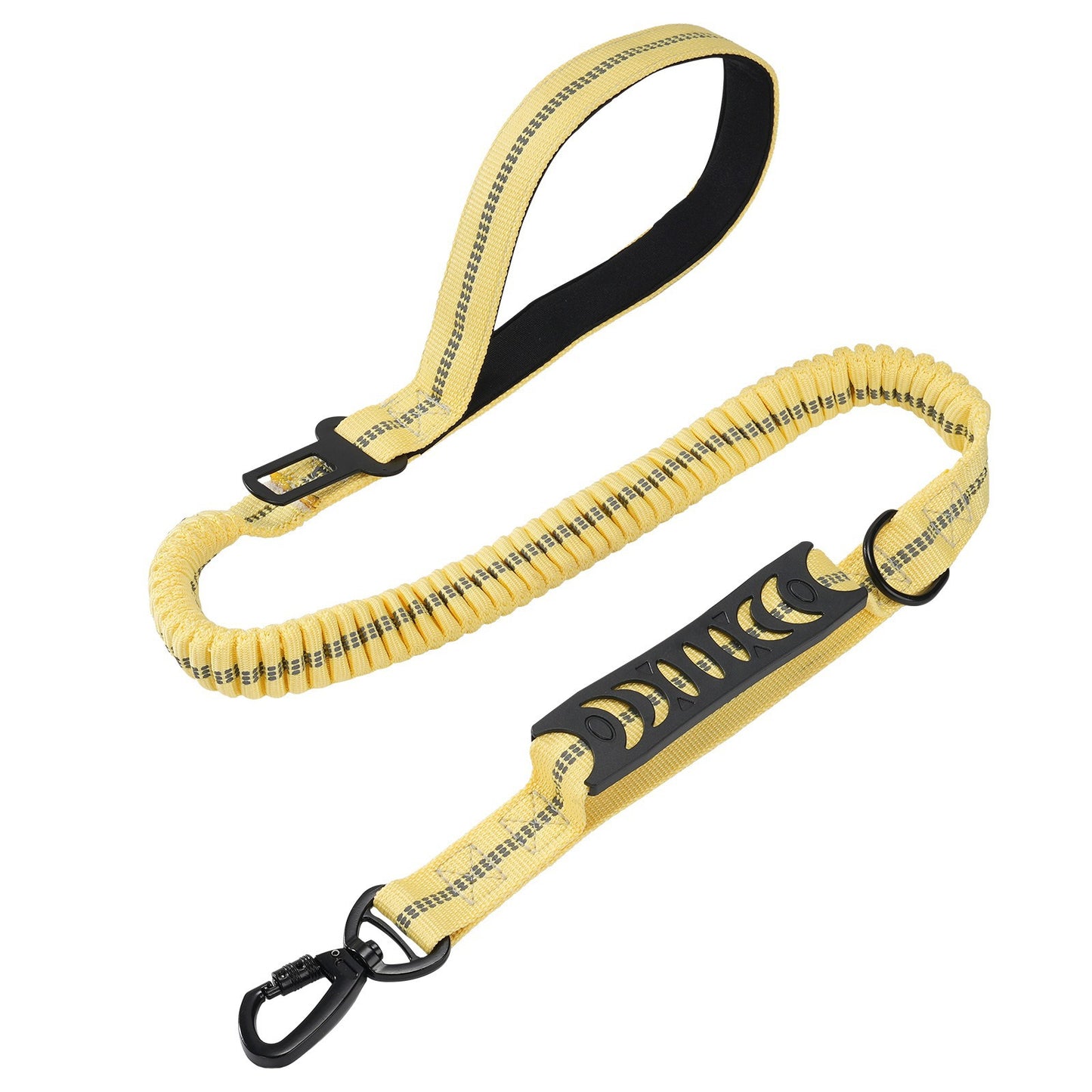 Multifunctional Retractable Dog Leash with Safety Belt