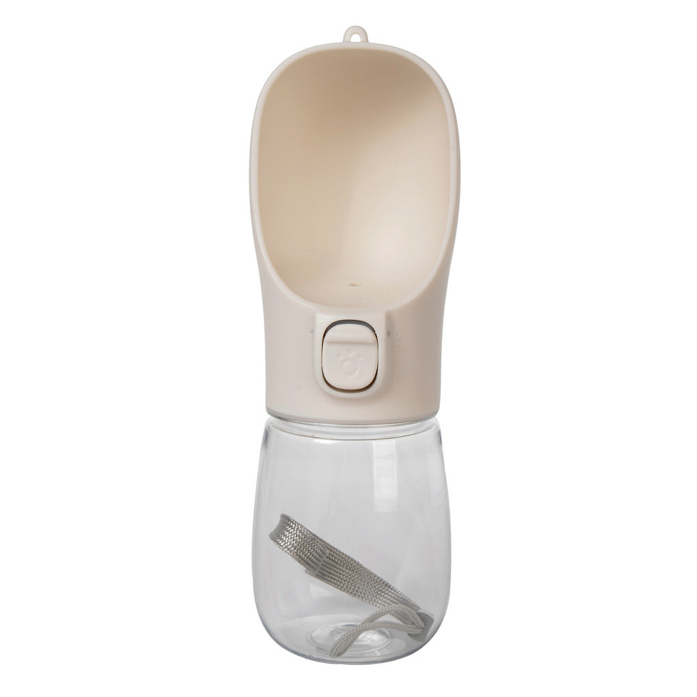 Dog drinking cup travel item