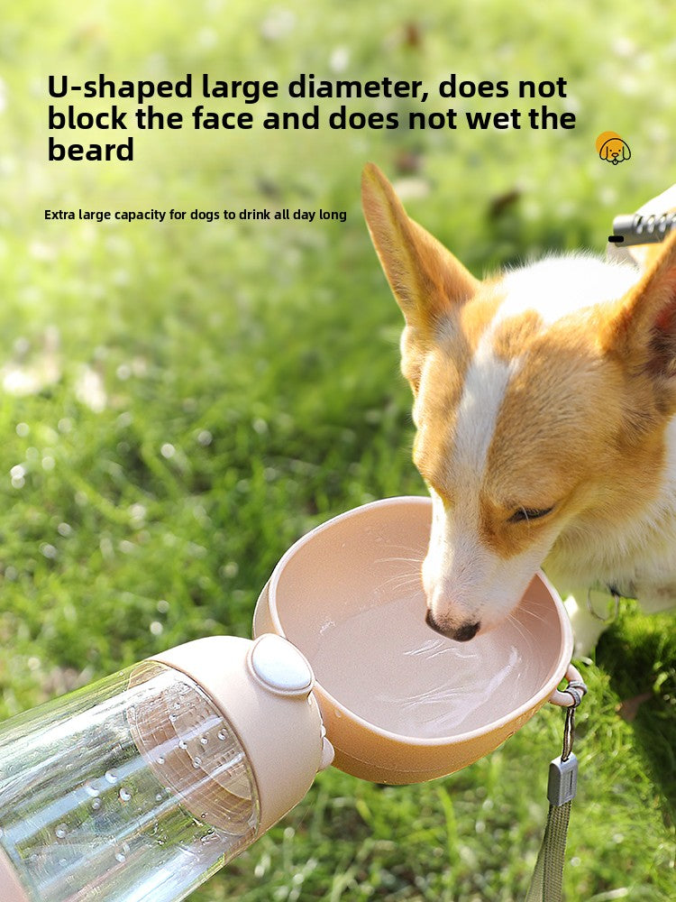 Portable Dog Water Bottle Outdoor Pet Travel Cup