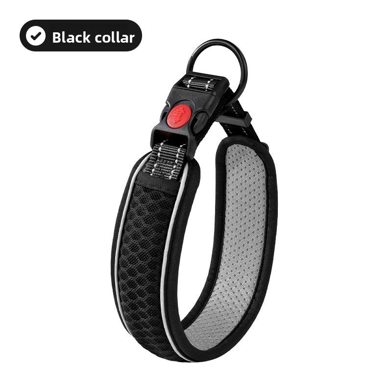 Adjustable Reflective Dog Collar and Leash