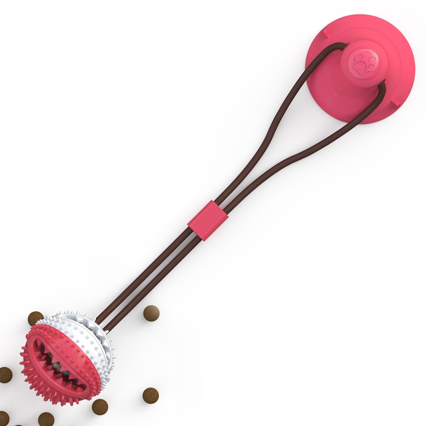 Silicone Suction Cup Dog Tug Toy