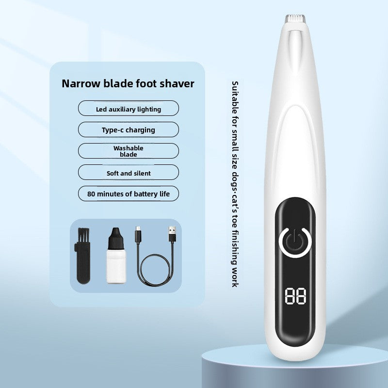 Rechargeable Dog Paw Hair Trimmer