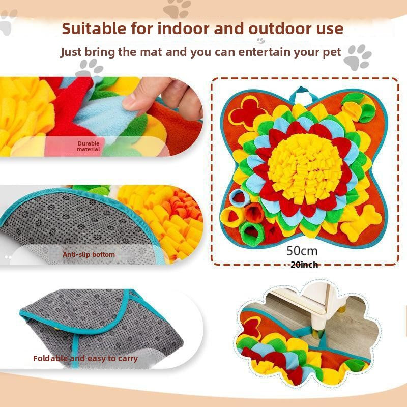 Sunflower Dog Snuffle Toy