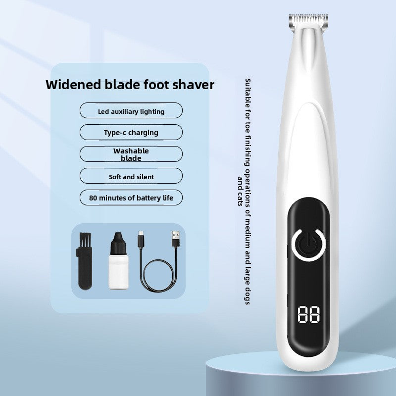 Rechargeable Dog Paw Hair Trimmer