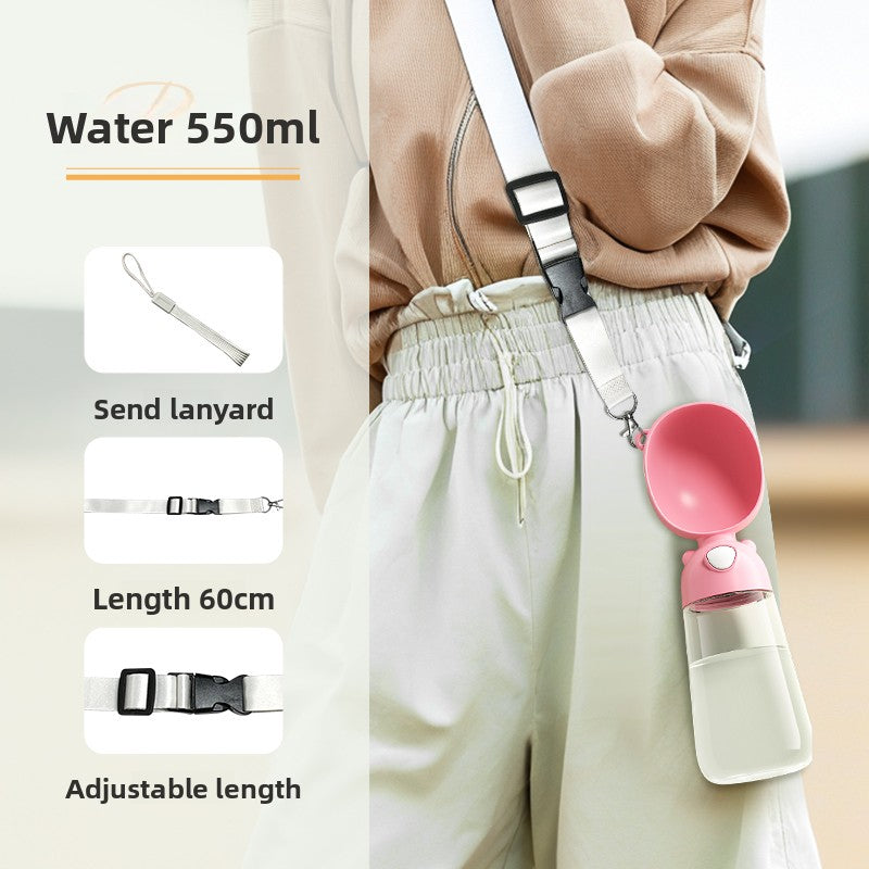 Portable Dog Water Bottle Outdoor Pet Travel Cup
